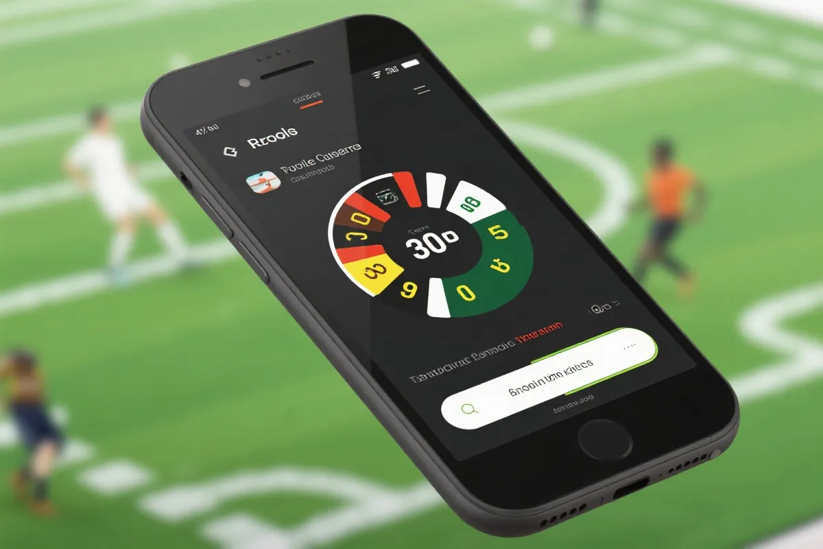 Android 体育资讯应用界面示意
